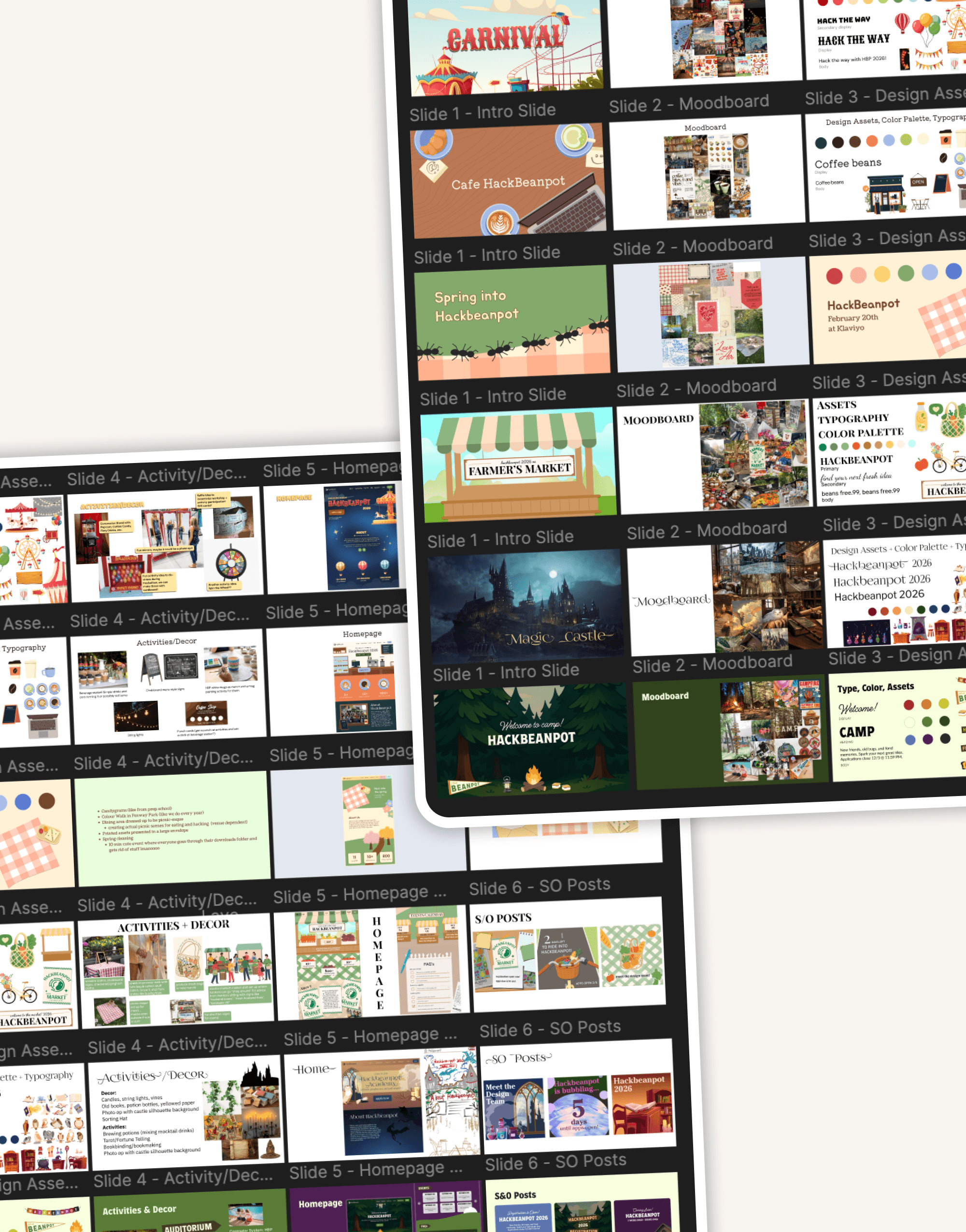 all design member pitches