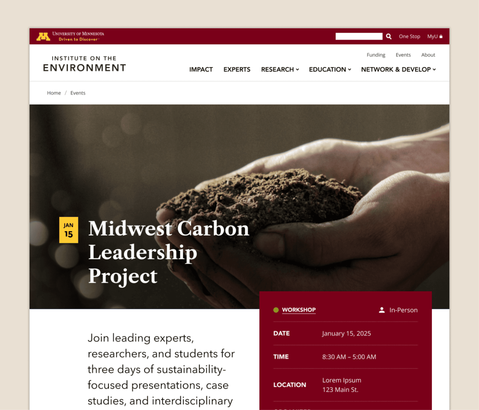 iFactory client website responsive design preview